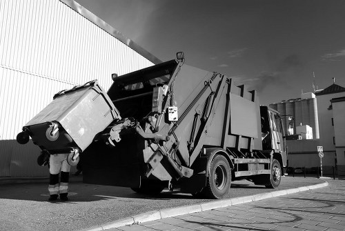 Various types of enclosed skips available for hire in Staines