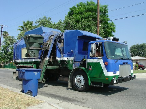 Eco-friendly disposal during garage clearance