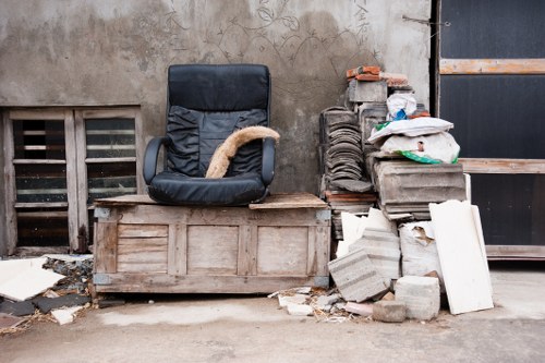 Ready-to-use builders skip placed on a stable surface in Staines